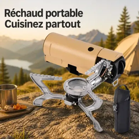 Réchaud Portable Pliable FlammeNomade™